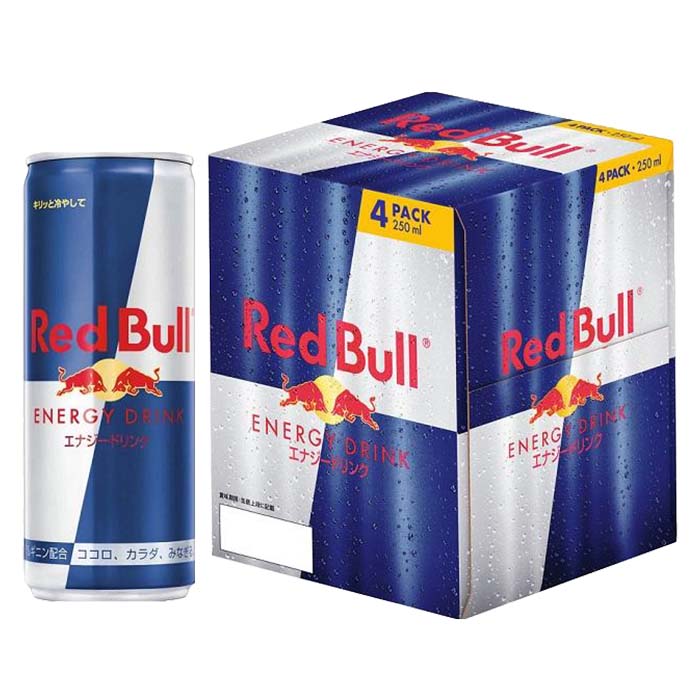 ﾚｯﾄﾞﾌﾞﾙ ｴﾅｼﾞｰﾄﾞﾘﾝｸ 250ml 4缶ﾊﾟｯｸ 1ｹｰｽ(24入) | KEIHINネットショップ